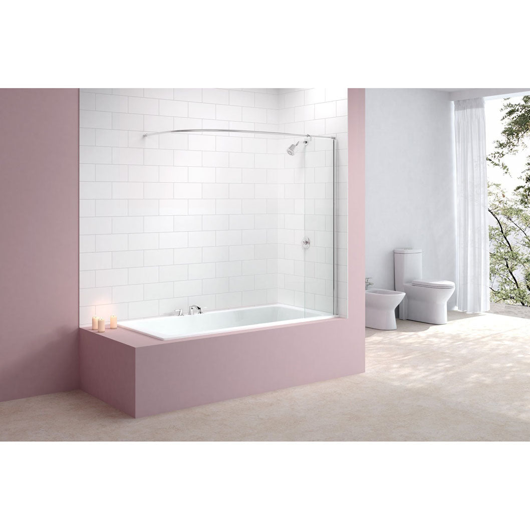 Merlyn Ionic Curtain Rail 300 x 1500 mm - JJ Building Materials