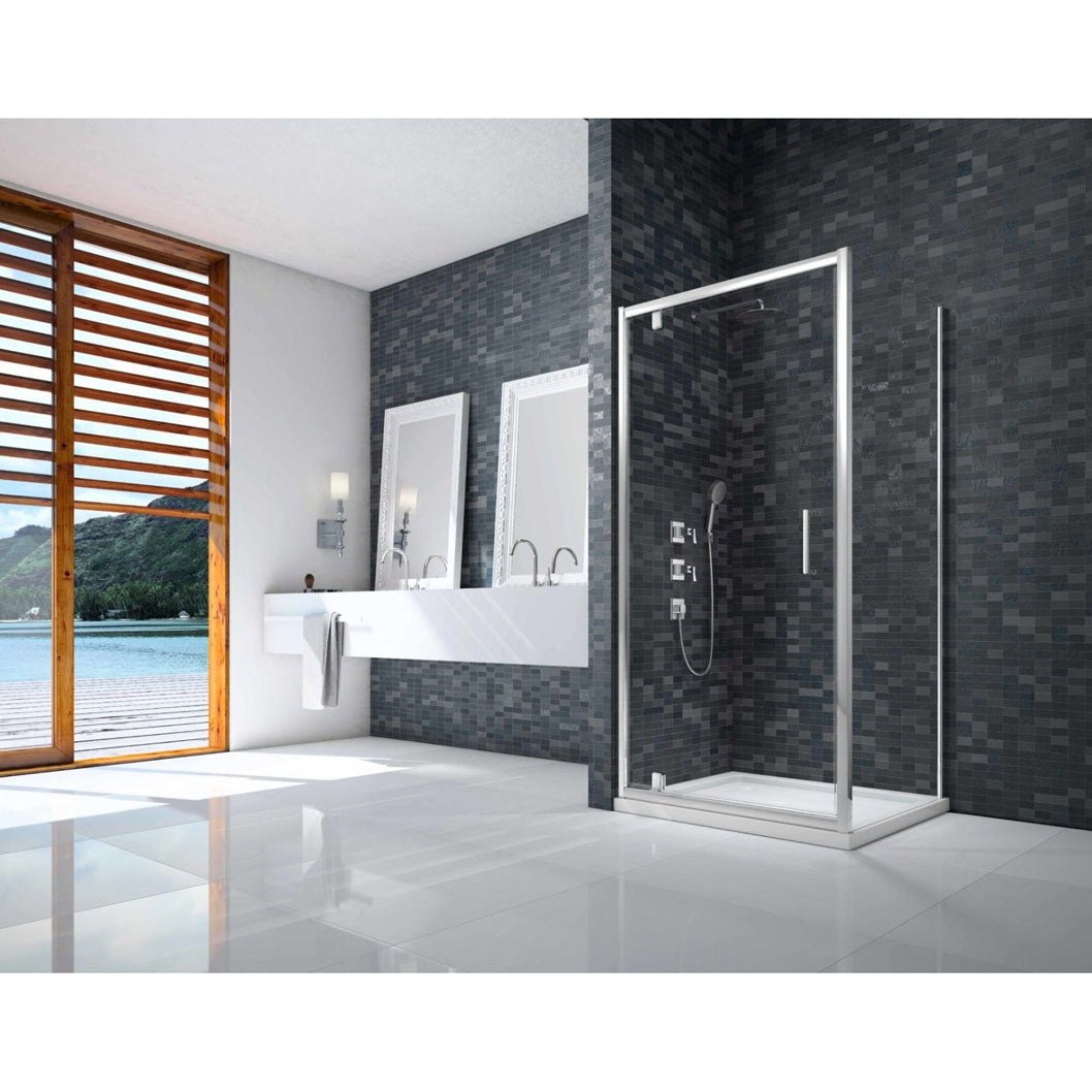 Merlyn Ionic Essence Framed Pivot Door - JJ Building Materials
