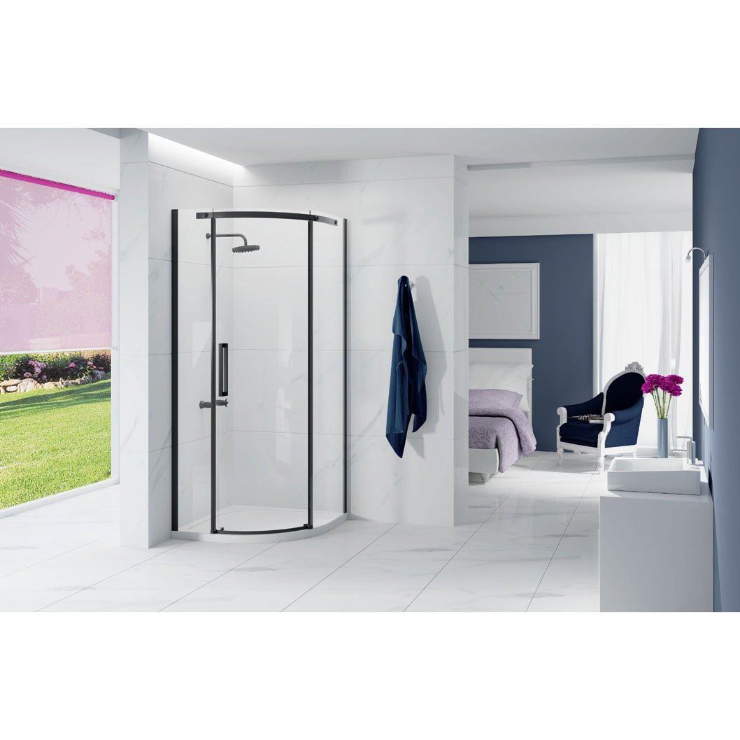 Merlyn Ionic Essence Frameless 1 Door Quadrant - JJ Building Materials