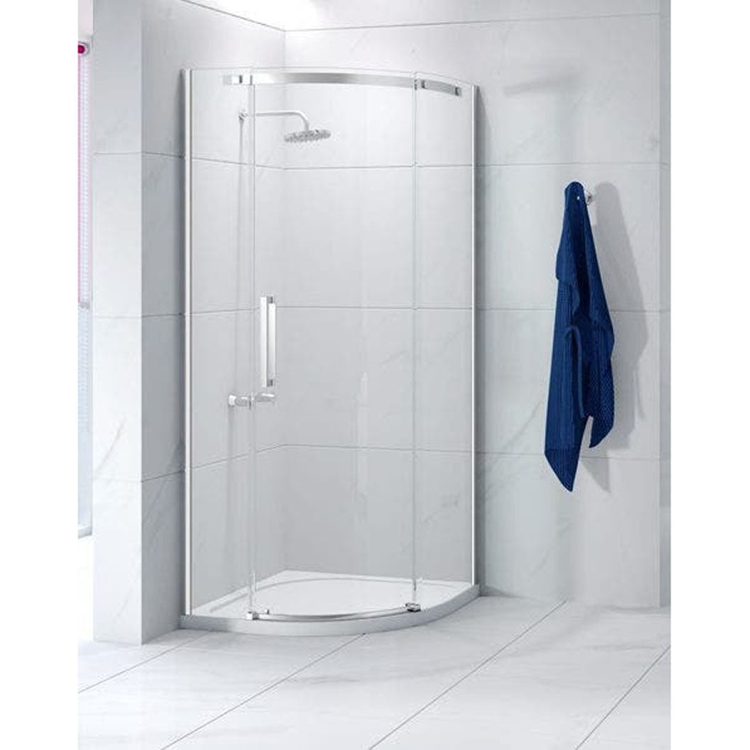 Merlyn Ionic Essence Frameless 1 Door Quadrant - JJ Building Materials