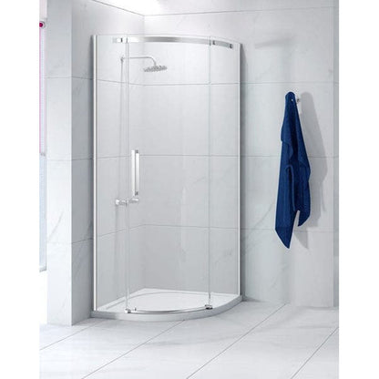 Merlyn Ionic Essence Frameless 1 Door Quadrant - JJ Building Materials