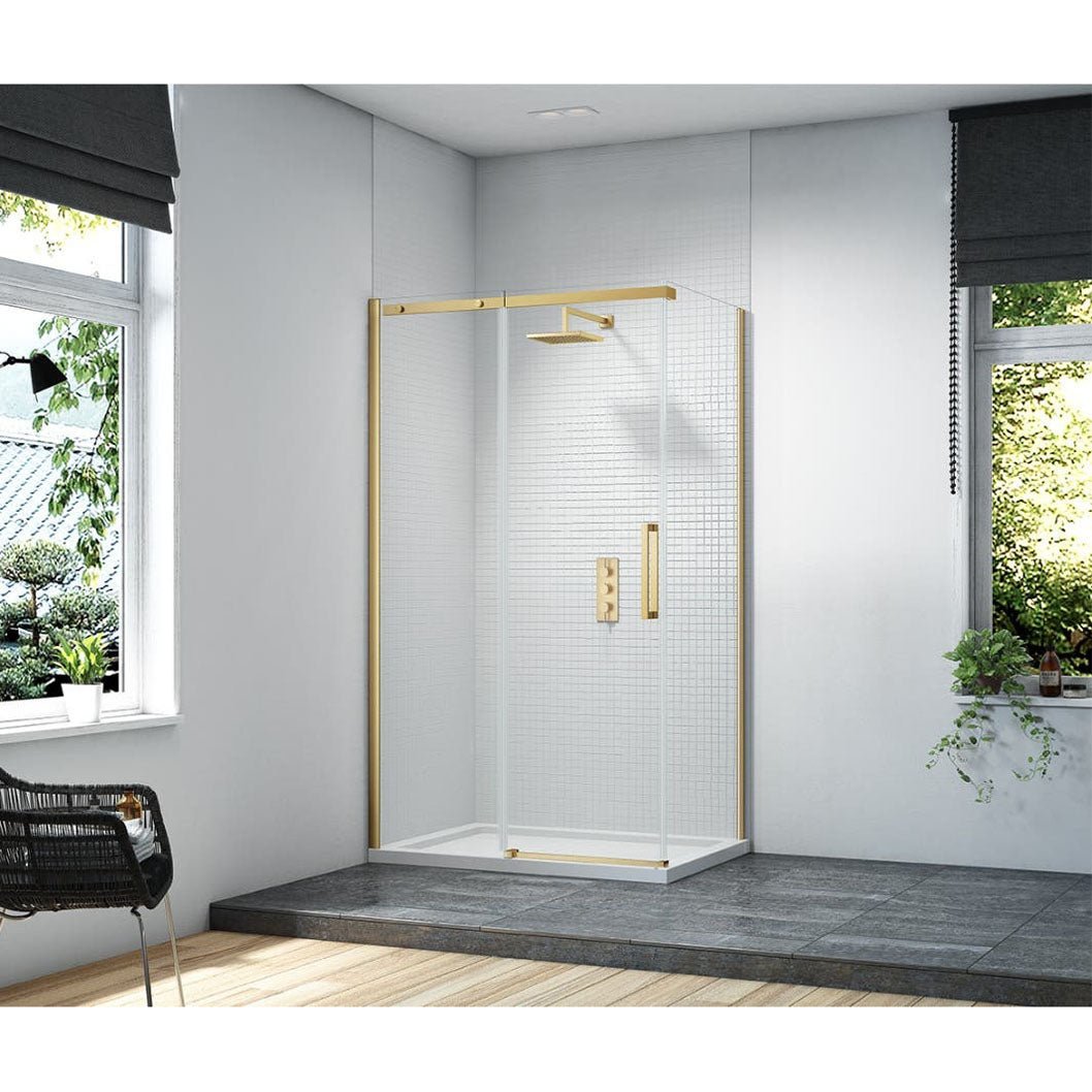 Merlyn Ionic Essence Frameless Sliding Door - JJ Building Materials