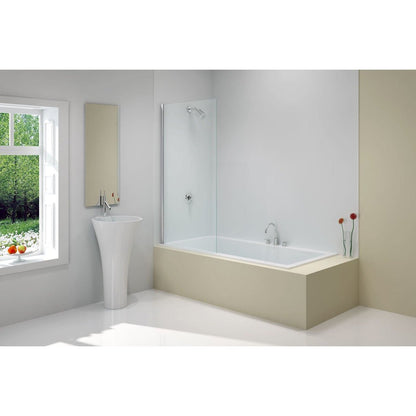 Merlyn Ionic Fixed Square Bathscreen - JJ Building Materials