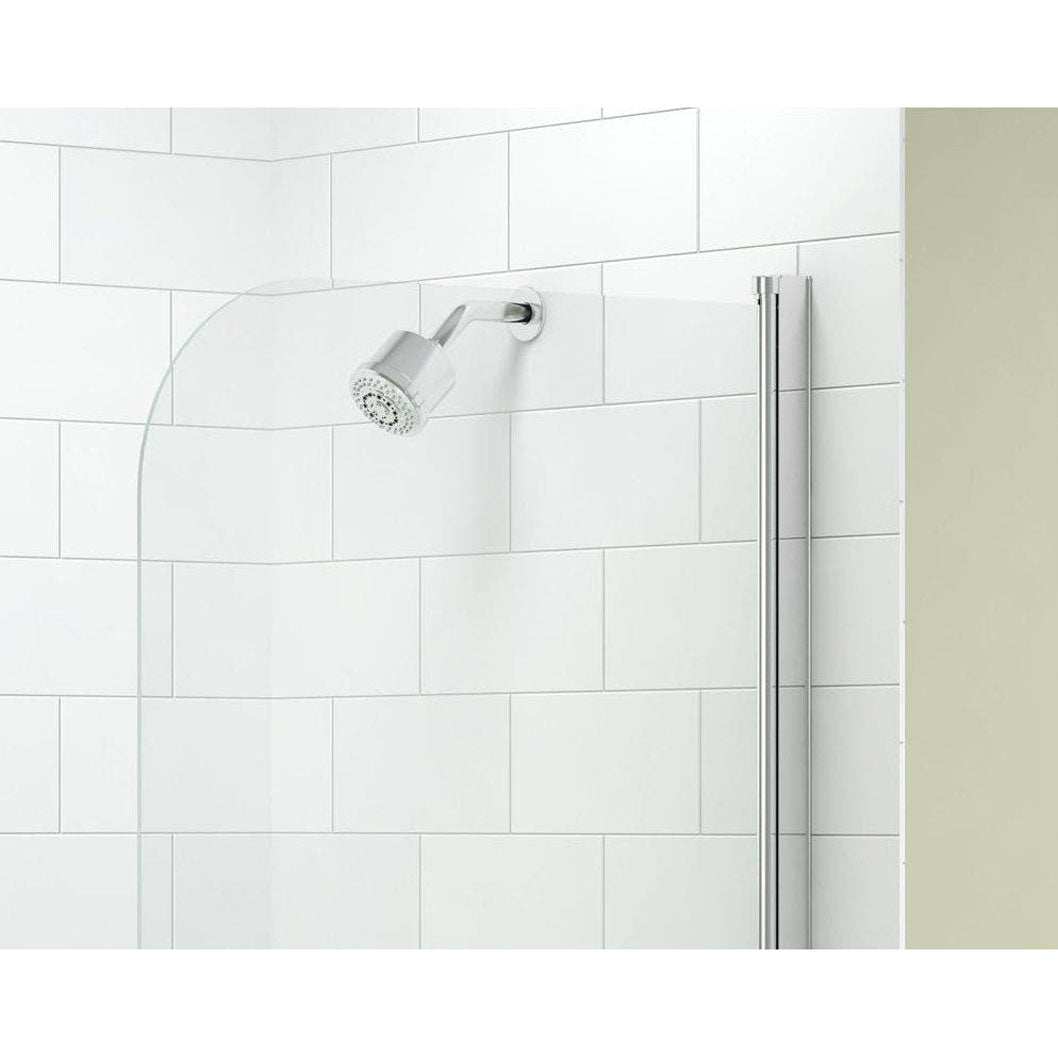 Merlyn Ionic Single Curved Bathscreen - JJ Building Materials
