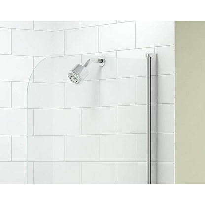 Merlyn Ionic Single Curved Bathscreen - JJ Building Materials