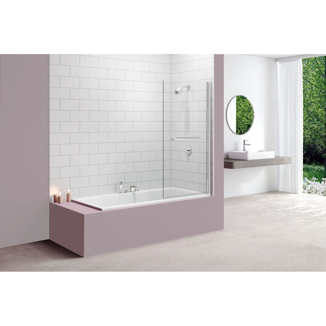 Merlyn Ionic Single Square Bathscreen - JJ Building Materials