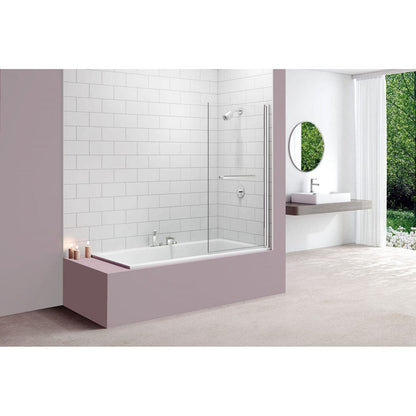 Merlyn Ionic Single Square Bathscreen - JJ Building Materials