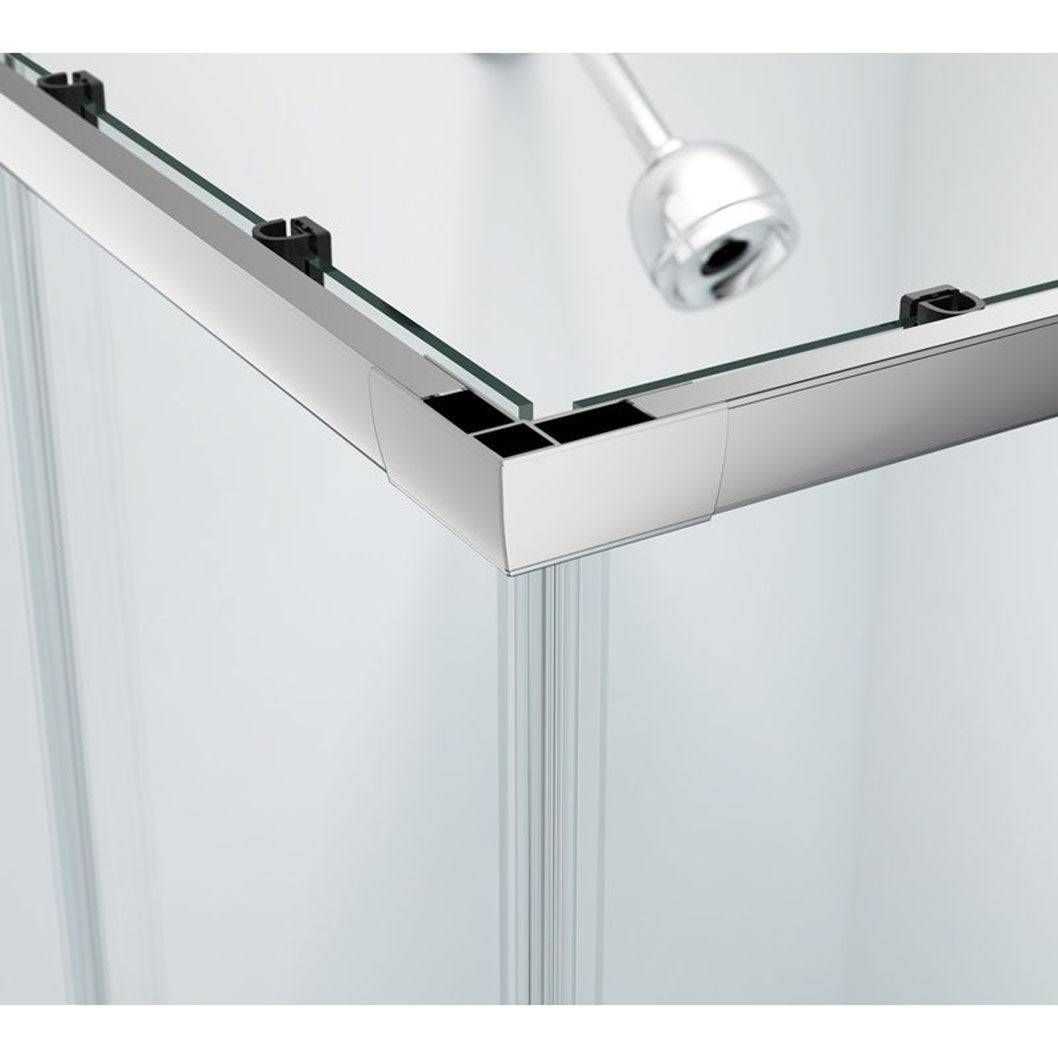 Merlyn Ionic Source 2 Door Offset Quadrant 1200X900mm - JJ Building Materials
