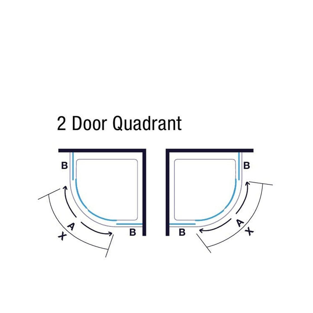 Merlyn Mbox 2 Door Loft Quadrant - JJ Building Materials
