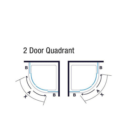 Merlyn Mbox 2 Door Loft Quadrant - JJ Building Materials