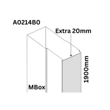 Merlyn Mbox Extention Profile 1900 mm - JJ Building Materials