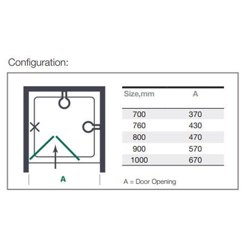 Merlyn Mbox Loft Bi-Fold (Height 1800 mm) - JJ Building Materials