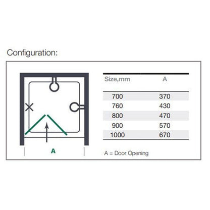 Merlyn Mbox Loft Bi-Fold (Height 1800 mm) - JJ Building Materials