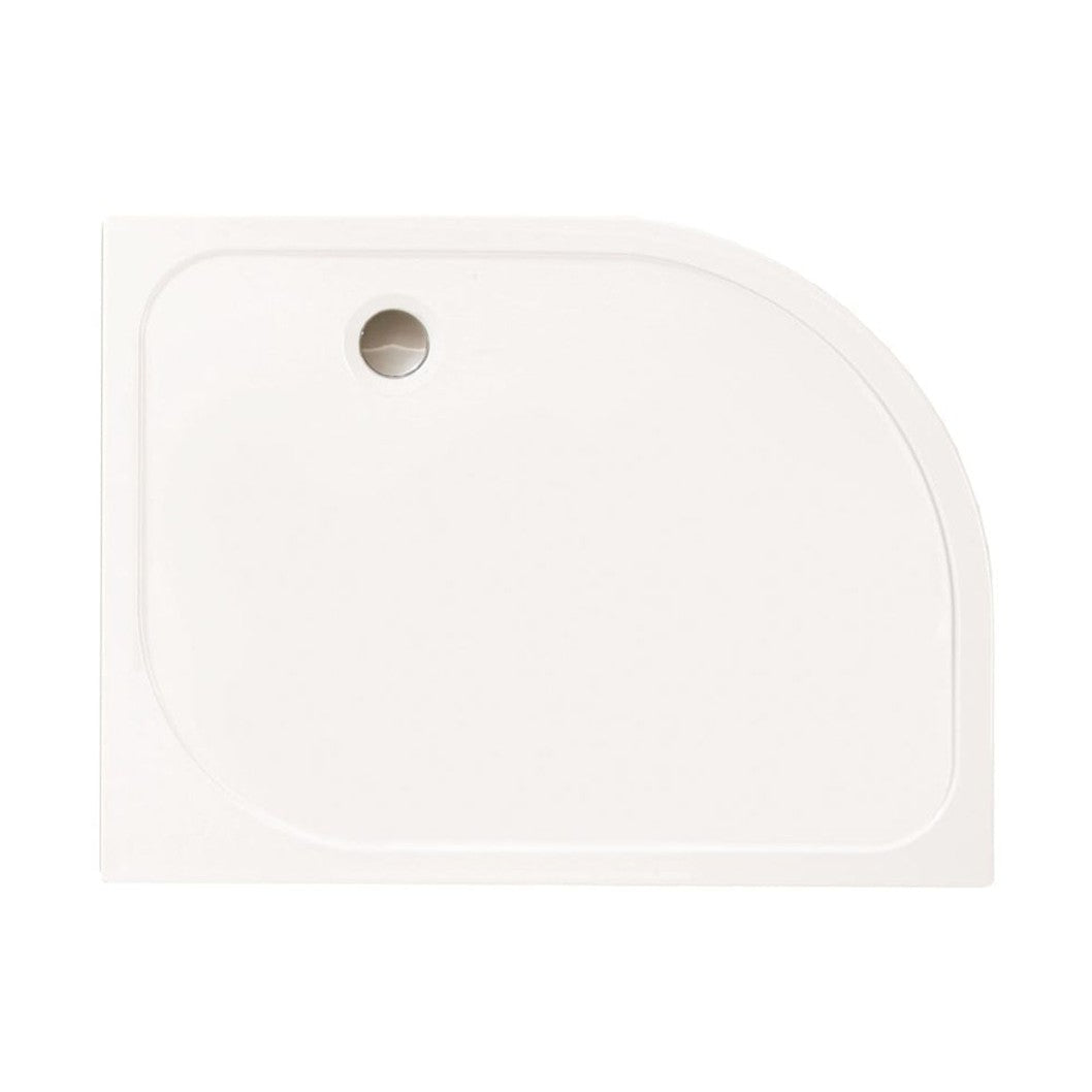 Merlyn Mstone Offset Quadrant Shower Tray [Inc Waste] - JJ Building Materials