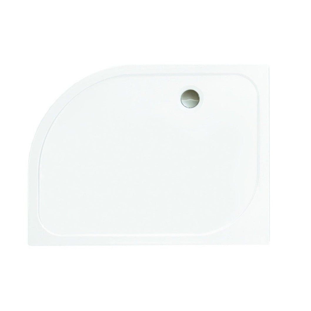 Merlyn Mstone Offset Quadrant Shower Tray [Inc Waste] - JJ Building Materials