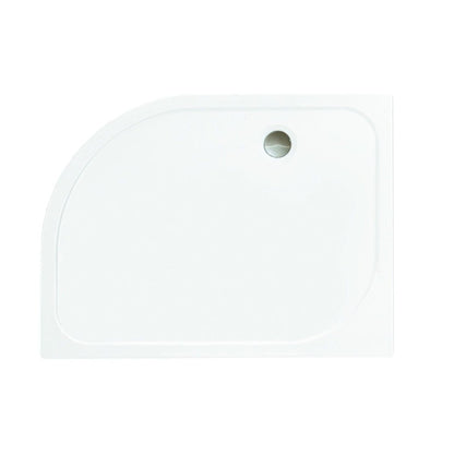 Merlyn Mstone Offset Quadrant Shower Tray [Inc Waste] - JJ Building Materials