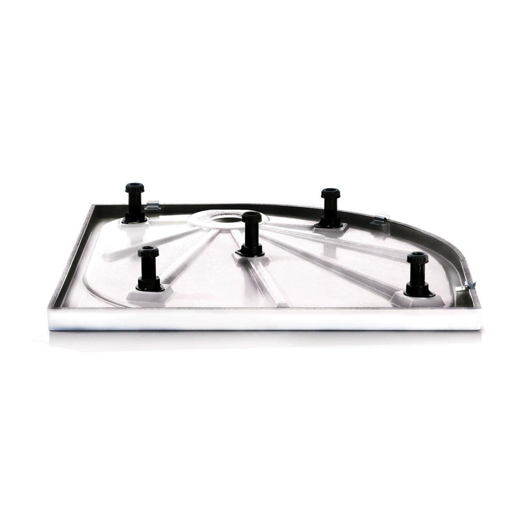 Merlyn Mstone Offset Quadrant Shower Tray [Inc Waste] - JJ Building Materials