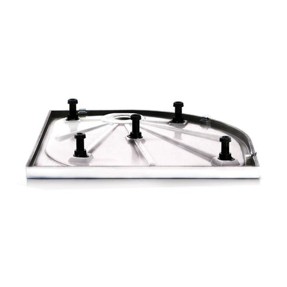 Merlyn Mstone Offset Quadrant Shower Tray [Inc Waste] - JJ Building Materials