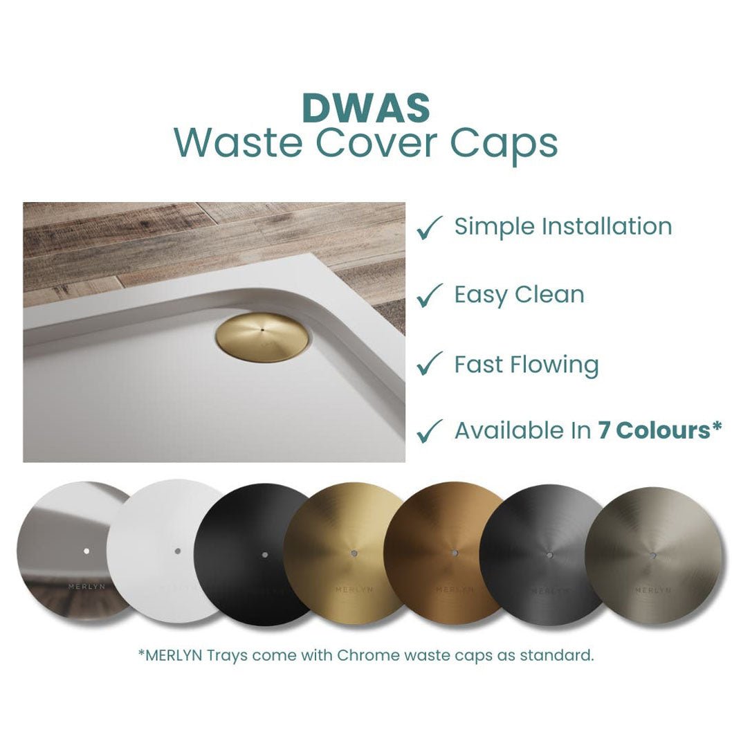 Merlyn Shower Tray Waste Cover Caps - JJ Building Materials