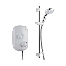 Mira Event XS Manual + Fittings White/Chrome Power Shower - JJ Building Materials