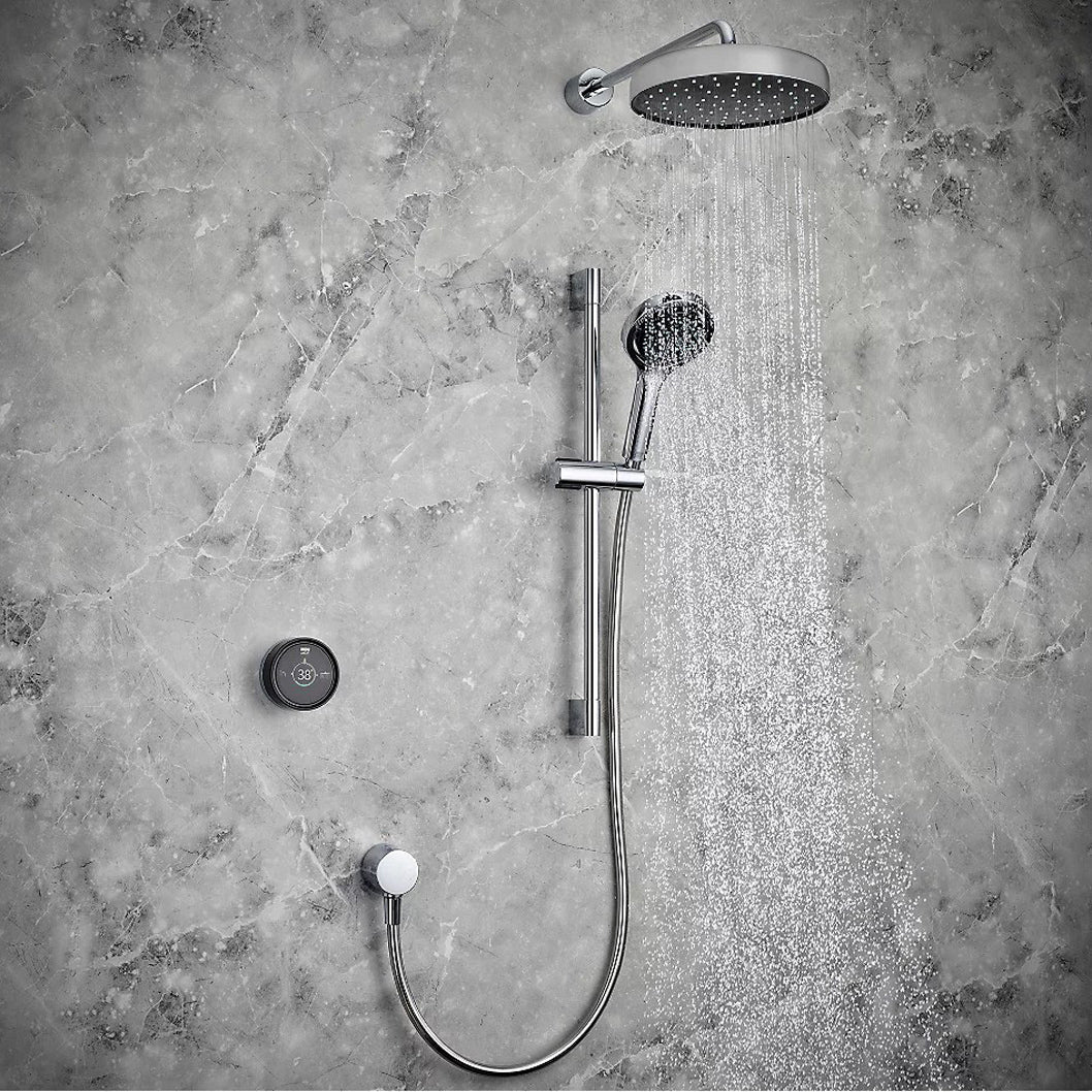Mira Platinum Dual Outlet Rear Fed Low Pressure Shower - JJ Building Materials