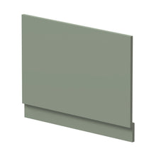 Hudson Reed Bath Panels 750mm Bath End Panel Contemp Fern Green MFC Smooth Matt 560x730x36mm