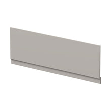 Hudson Reed Bath Panels 1700mm Bath Front Panel Contemp Pebble Grey MFC Smooth Matt 560x1695x36mm
