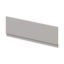 Hudson Reed Bath Panels 1800mm Bath Front Panel Contemp Pebble Grey MFC Smooth Matt 580x1795x36mm