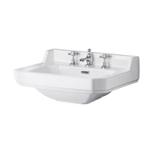 Hudson Reed Richmond 560mm Basin (3 Tap Hole) Trad White Vitreous China 266x560x450mm
