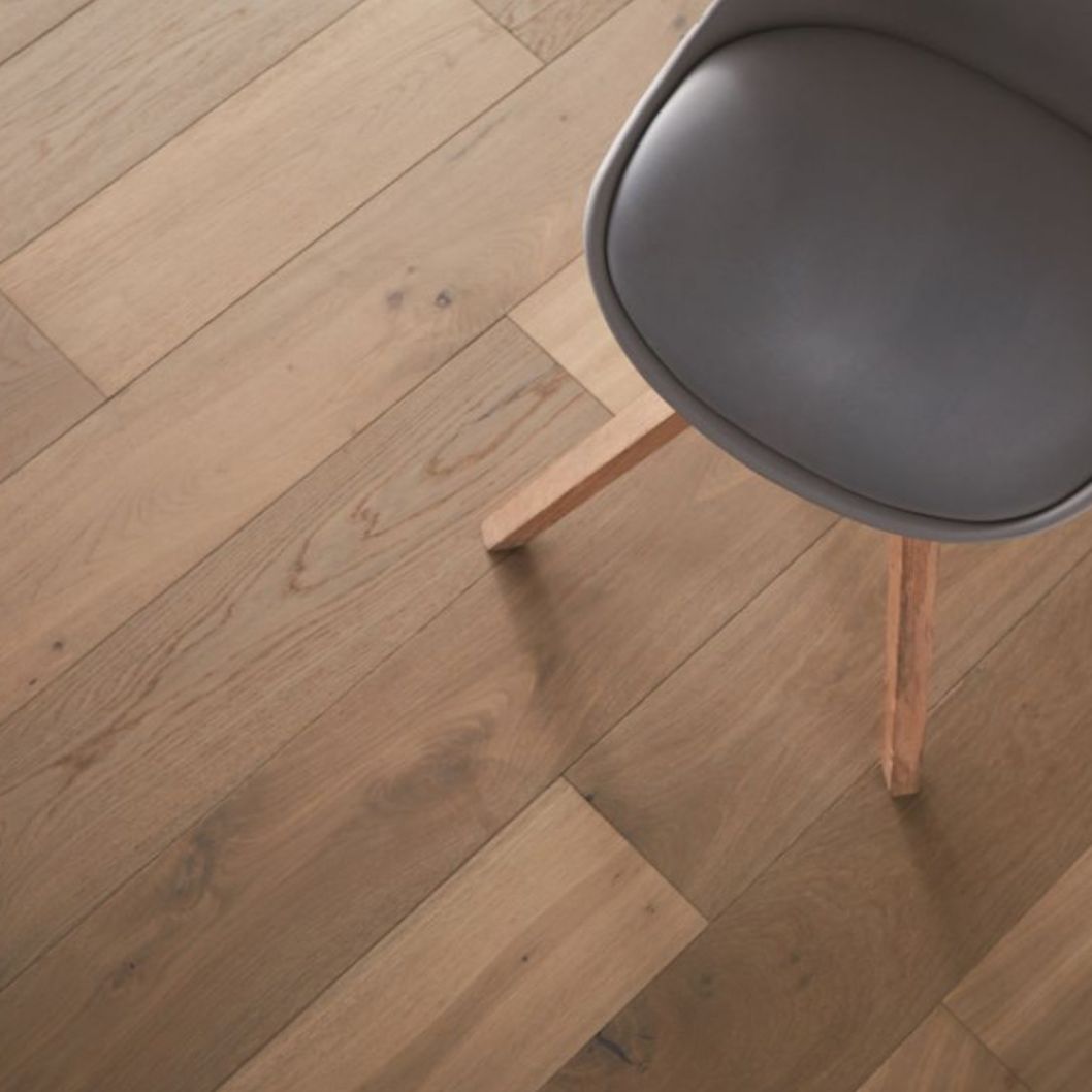 Ness Smoked Oak Brushed UV Oil Engineered Wood Flooring - 2.09m2 Pack Size | Classic Range - JJ Building Materials