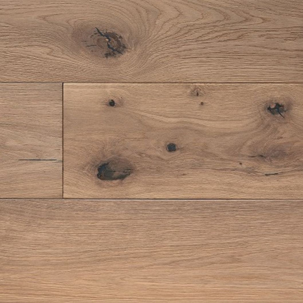 Ness Smoked Oak Brushed UV Oil Engineered Wood Flooring - 2.09m2 Pack Size | Classic Range - JJ Building Materials