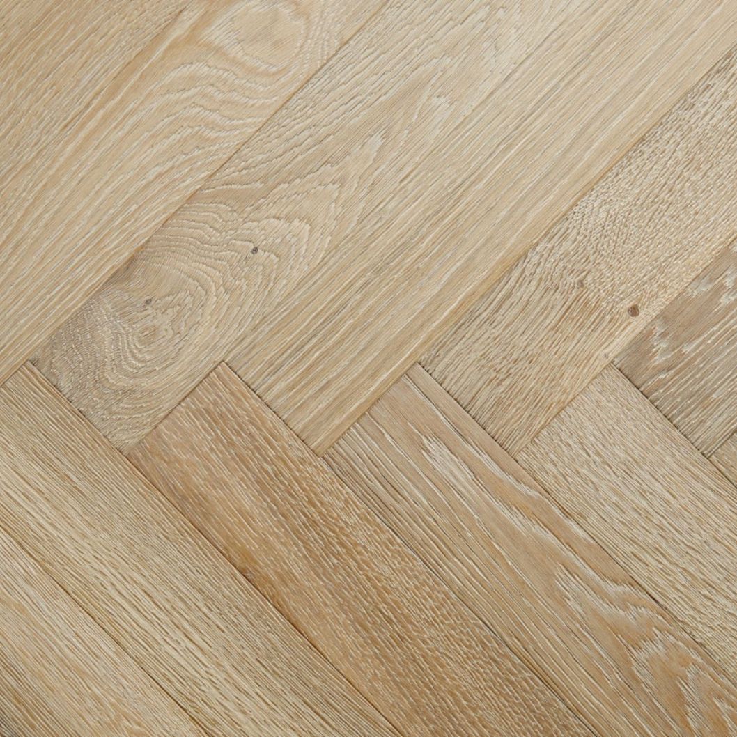 Noma Smoked Oak Block Brushed UV Oil Engineered Wood Flooring - 0.648m2 Pack Size | Parquet Range - JJ Building Materials