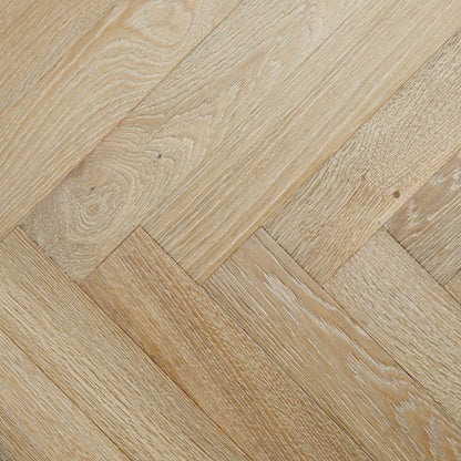 Noma Smoked Oak Block Brushed UV Oil Engineered Wood Flooring - 0.648m2 Pack Size | Parquet Range - JJ Building Materials