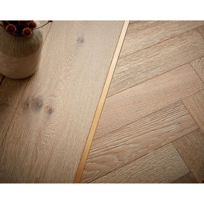 Noma Smoked Oak Plank Brushed UV Oil Engineered Wood Flooring - 2.17m2 Pack Size | Contemporary Range