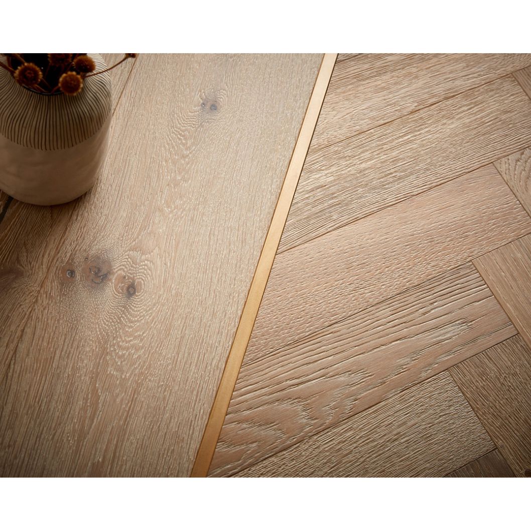 Noma Smoked Oak Plank Brushed UV Oil Engineered Wood Flooring - 2.17m2 Pack Size | Contemporary Range - JJ Building Materials