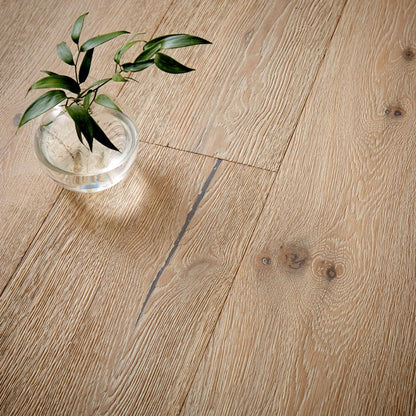 Noma Smoked Oak Plank Brushed UV Oil Engineered Wood Flooring - 2.17m2 Pack Size | Contemporary Range - JJ Building Materials