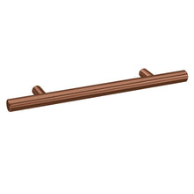 Nui 155mm Bar Handle (96mm Centres) Contemporary Brushed Bronze Stainless Steel 156x10x25mm - JJ Building Materials