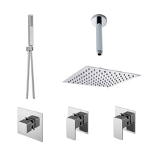 Nui 2 Outlet Windon Bundle With Stop Taps Contemporary Chrome Brass ABS - JJ Building Materials
