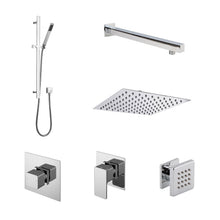 Nui 3 Outlet Windon Bundle With Stop Taps Contemporary Chrome Brass ABS - JJ Building Materials
