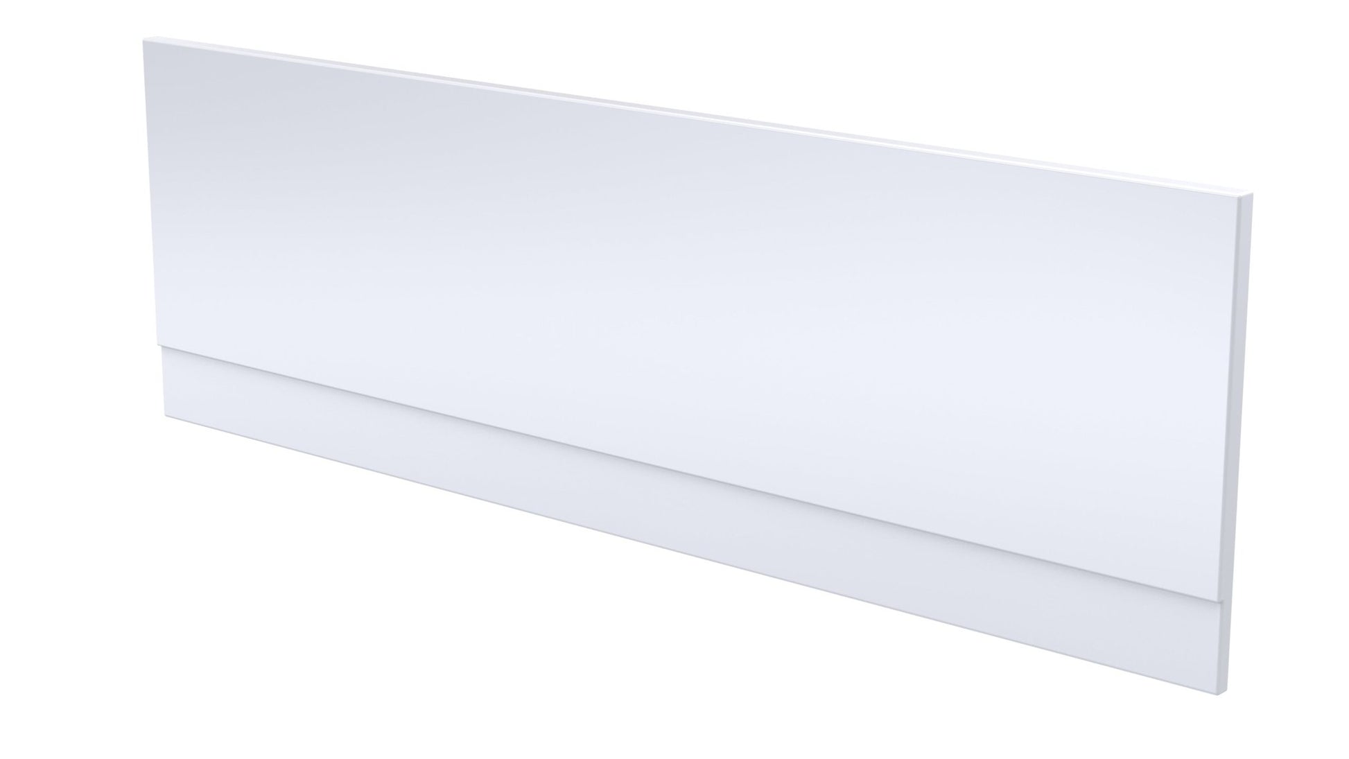 Nui Acrylic Front Panel (1600mm) Contemporary European White 510x1600x25mm - JJ Building Materials