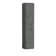 Nui Arno 300mm Tall Unit (1 Door) Contemporary Graphite Grey Woodgrain MFC Textured Woodgrain 1435x300x260mm - JJ Building Materials