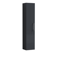 Nui Arno 300mm Tall Unit (1 Door) Contemporary Soft Black MFC Painted Matt 1433x300x253mm - JJ Building Materials