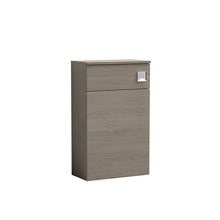 Nui Arno 500 Wc Unit (235 Deep) Contemporary Solace Oak MFC Textured Woodgrain 818x502x253mm - JJ Building Materials