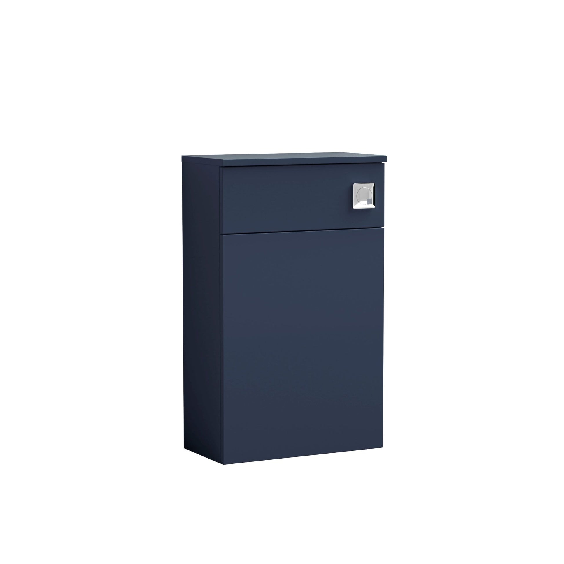 Nui Arno 500mm Wc Unit Contemporary Midnight Blue MFC Painted Matt 818x502x260mm - JJ Building Materials