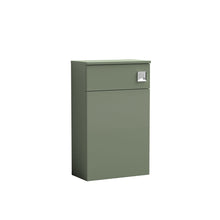 Nui Arno 500mm Wc Unit Contemporary Satin Green MFC Painted Matt 818x502x260mm - JJ Building Materials