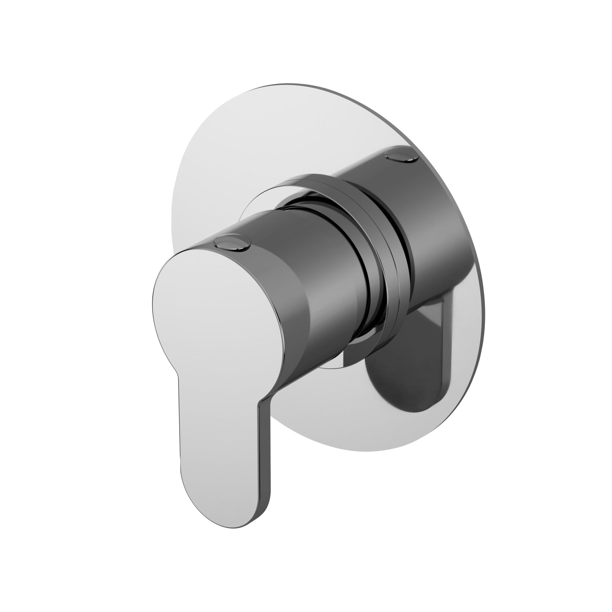 Nui Arvan Concealed Stop Tap Contemporary Chrome Brass 100x100x135mm - JJ Building Materials