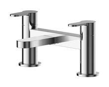 Nui Arvan Deck Mounted Bath Filler Contemporary Chrome Brass 120x230x142mm - JJ Building Materials