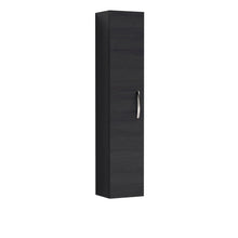 Nui Athena 300mm Tall Unit (1 Door) Contemporary Charcoal Black MFC Textured Woodgrain 1433x300x235mm - JJ Building Materials