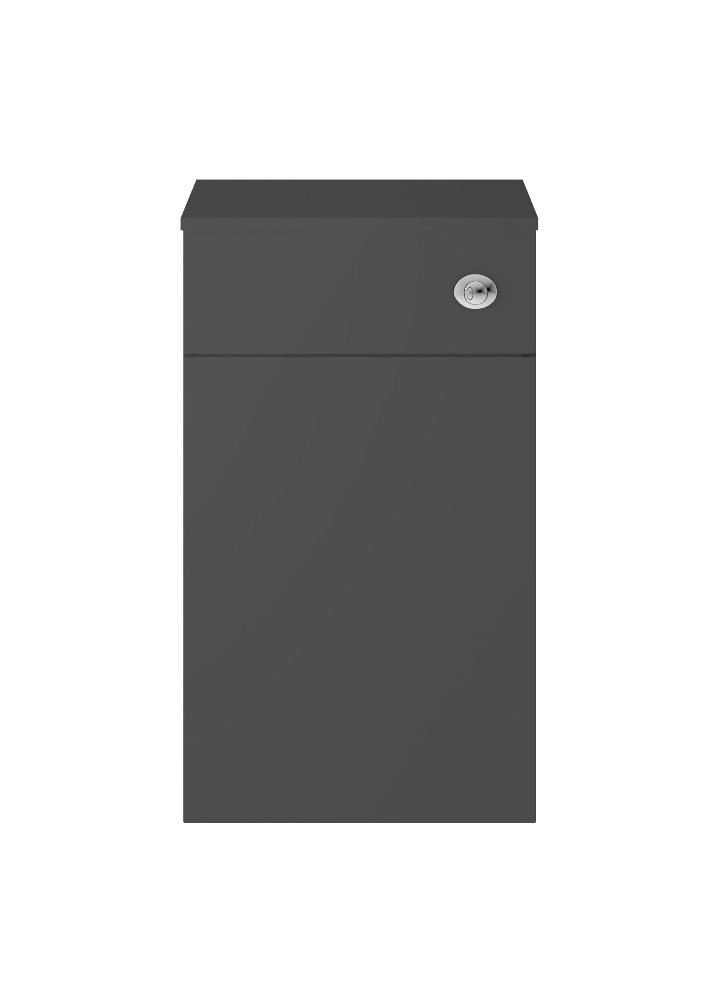 Nui Athena 500mm Wc Unit Contemporary Gloss Grey MFC Gloss 853x500x235mm - JJ Building Materials