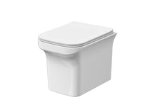 Nui Ava Wall Hung Pan & Soft Close Seat Contemporary White Vitreous China 390x340x480mm - JJ Building Materials